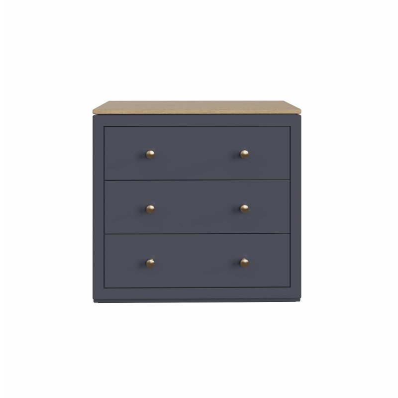 Hill and Hunter - Formby Bedroom 80cm 3 Drawer Chest of Drawers