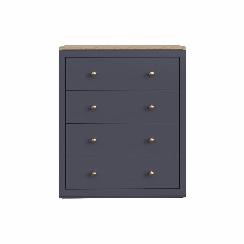 Hill and Hunter - Formby Bedroom 80cm 4 Drawer Chest of Drawers