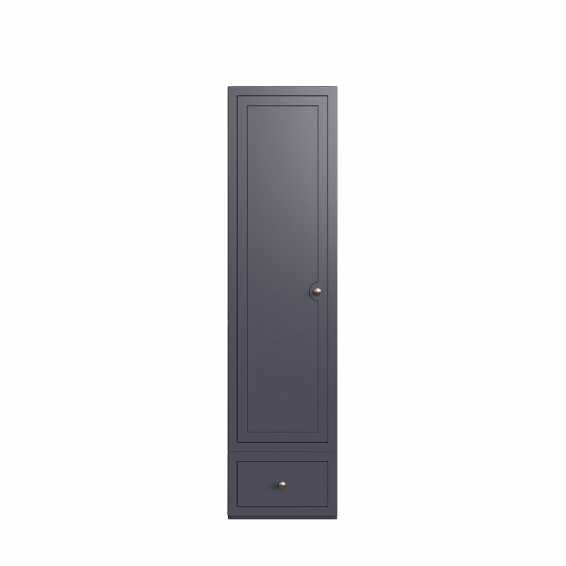 Hill and Hunter - Formby Bedroom 50cm Narrow 1 Door 1 Draw Robe