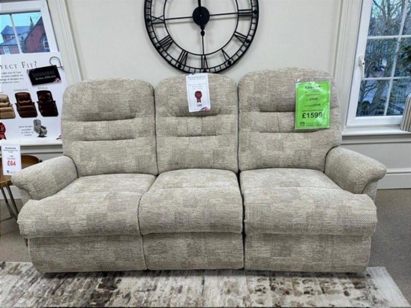 Sherborne - Keswick 3 Seater Standard Manual Reclining Settee