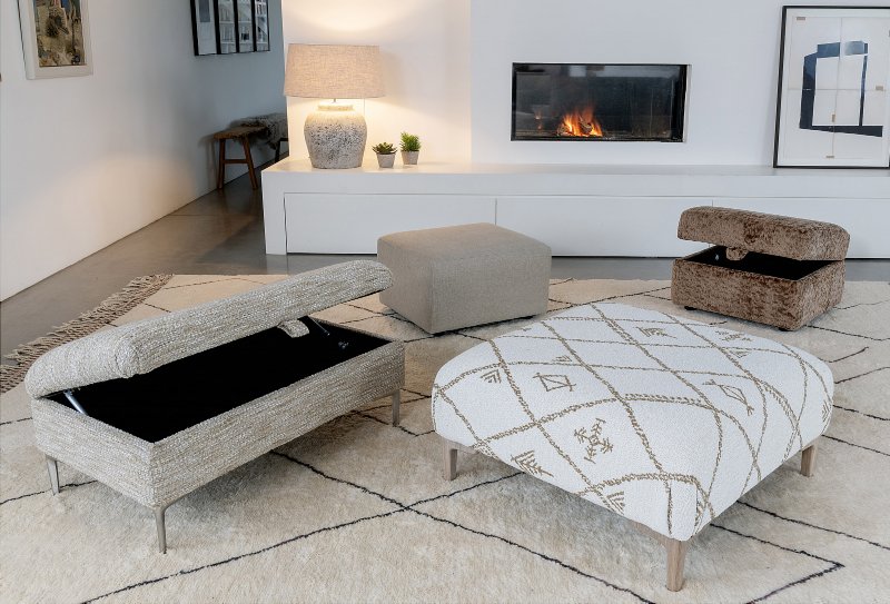 Alstons Upholstery - Inka Footstool