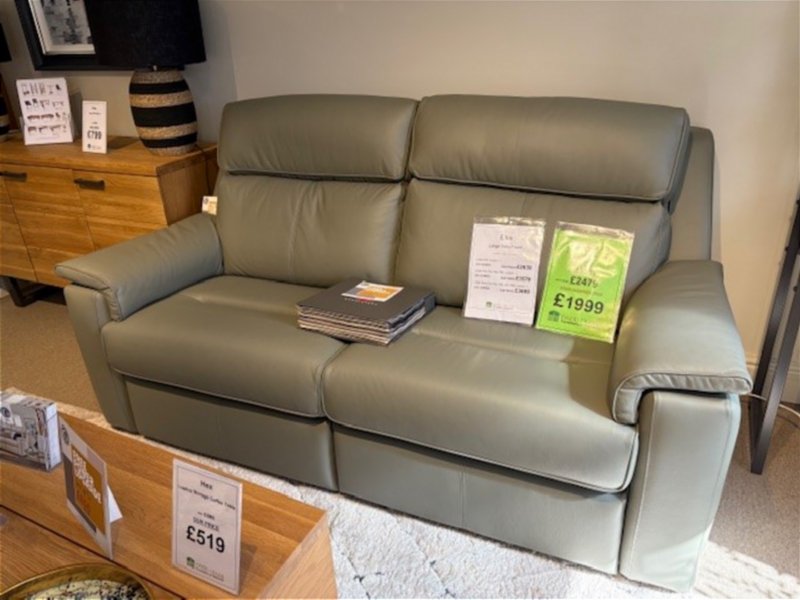 G Plan Upholstery - Ellis Large Leather Sofa
