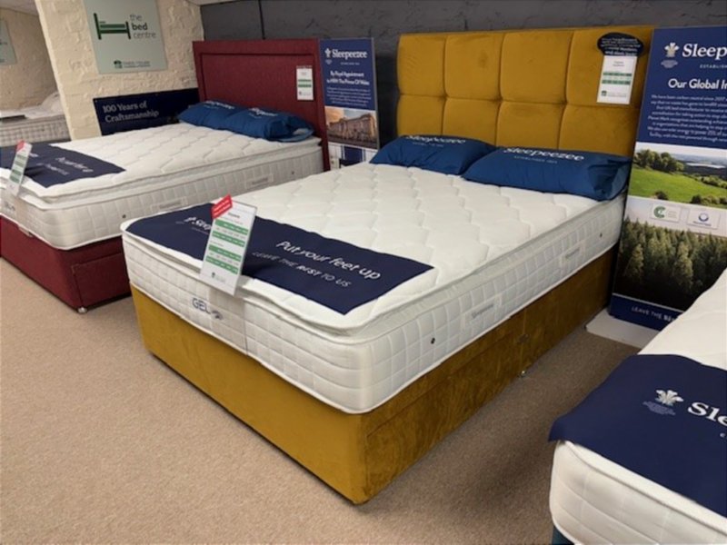 Sleepeezee - Gel Select Kingsize Bed And Headboard