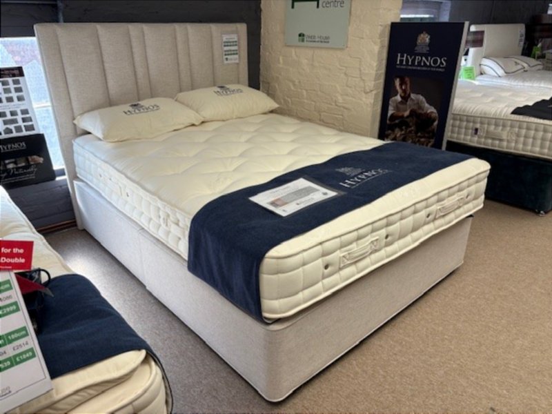 Hypnos - Hayle Superb Kingsize Bed And Harriet Headboard