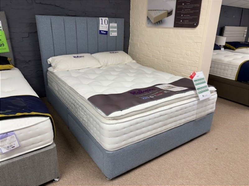 Relyon - Prescott Kingsize Divan Bed And Baronial Headboard