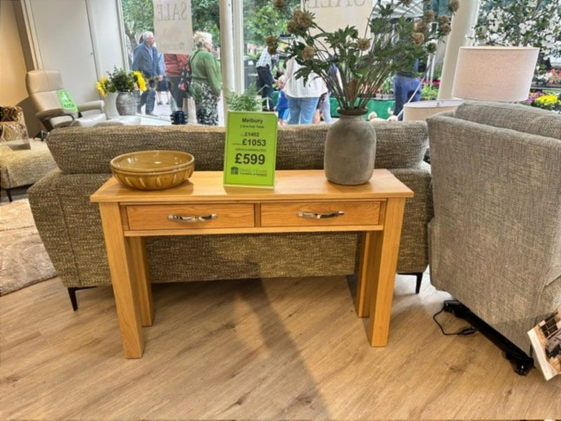 Hill and Hunter - Melbury 2 Drawer Hall Table