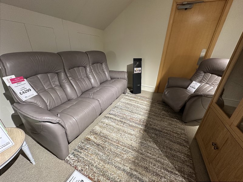 Himolla - Rhine 3 Seater Manual Reclining Sofa And Power Chair