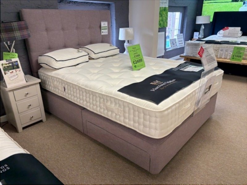 Harrison Beds - Onyx 150cm 2 Drawer Divan Set And Headboard
