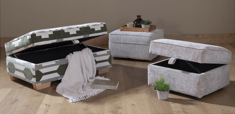 Alstons Upholstery - Alpine Footsool