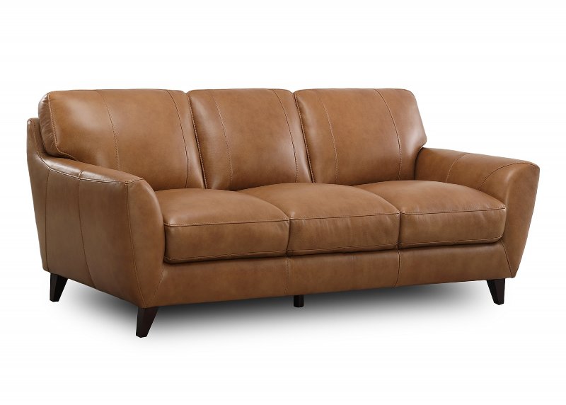 Nest - Astrid 3 Seater Leather Sofa