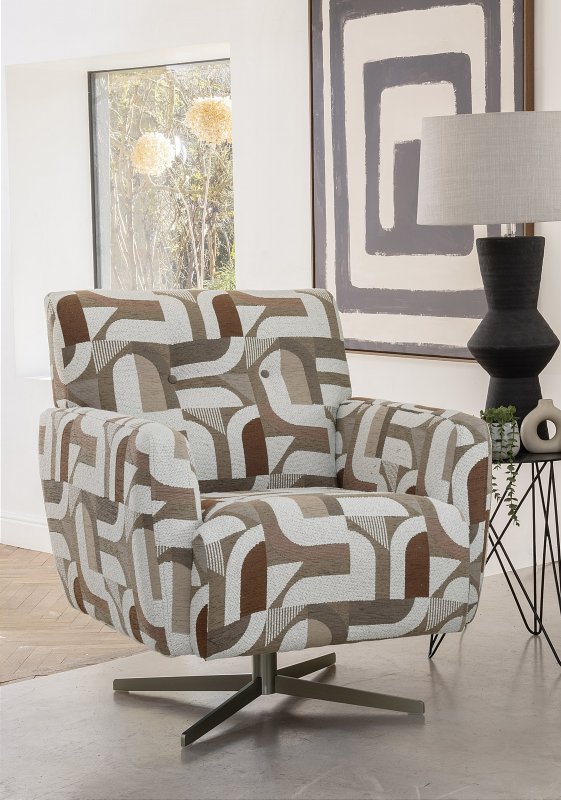 Alstons Upholstery - Memphis Swivel Chair