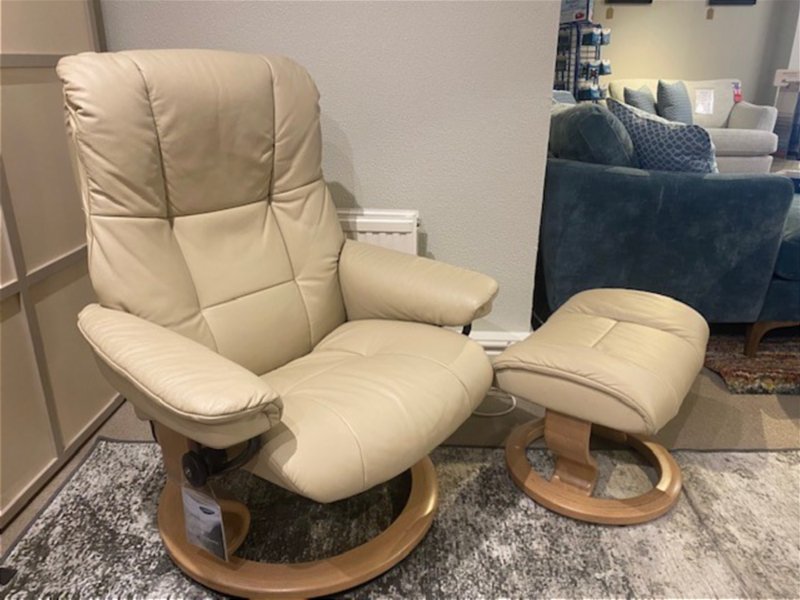 Stressless - Mayfair Medium Chair And Stool