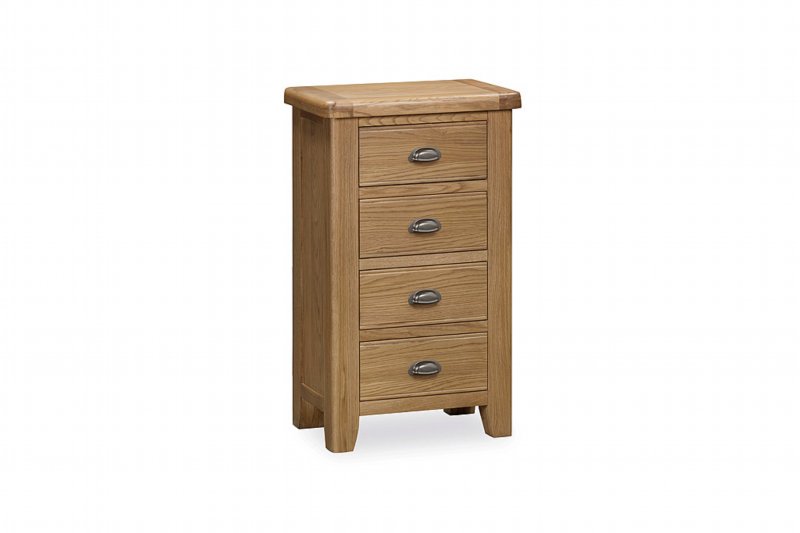Webb House - Tewkesbury Bedroom 4 Drawer Tall Chest