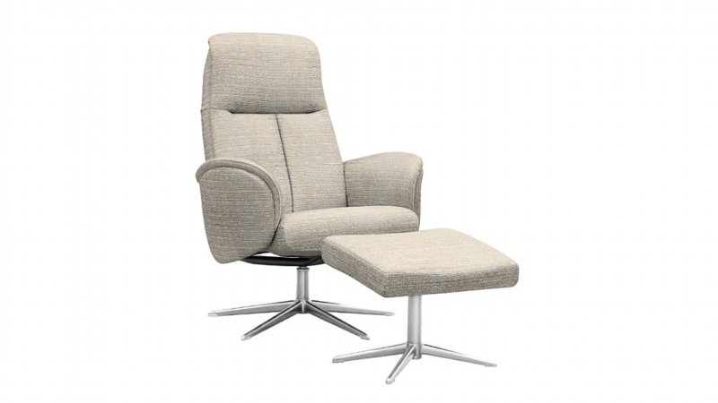 G Plan - Ergo Nysted Manual Chair and Footstool