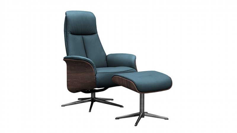 G Plan Upholstery - Ergo Skara Manual Recliner Chair and Footstool