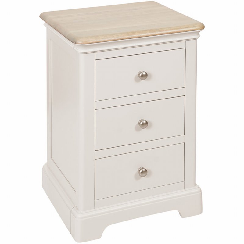 Webb House - Lydford 3 Drawer Bedside