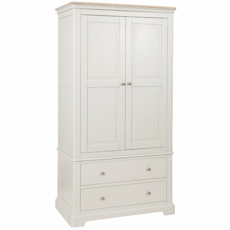 Webb House - Lydford 2 Drawer Gents Double Robe