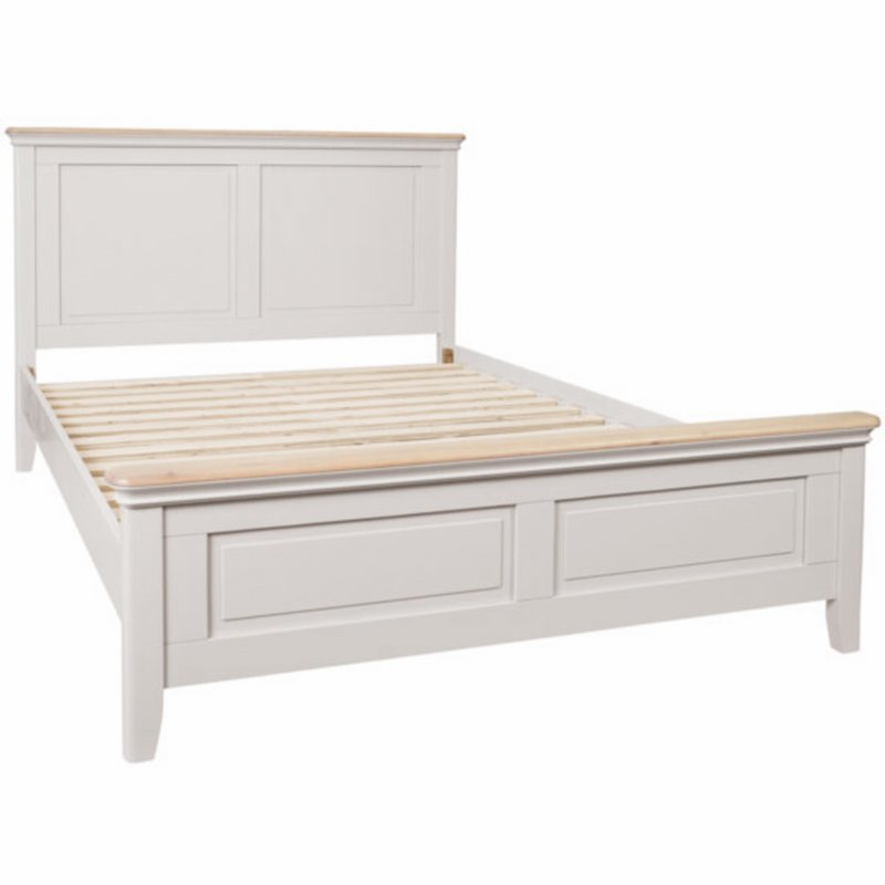 Webb House - Lydford 4ft 6ins Double High Foot End Panel Bed