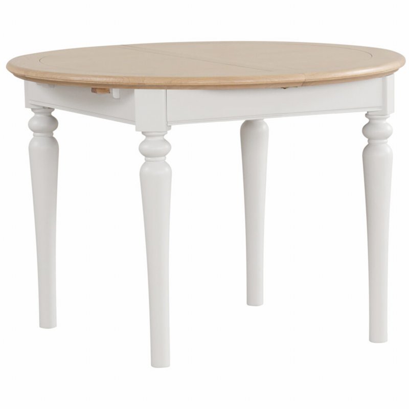 Webb House - Lydford Round Extending Dining Table