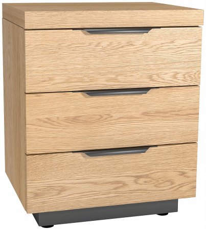 Webb House - Fusion 3 Drawer Bedside Cabinet