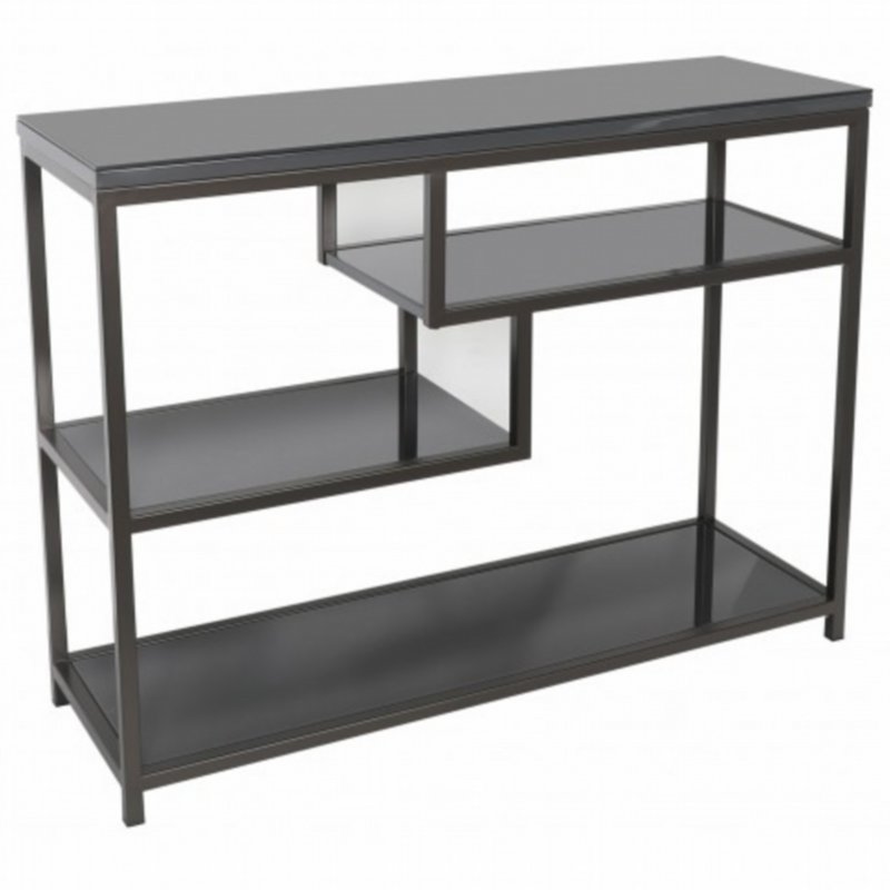 Webb House - Flux Grey Console Table 