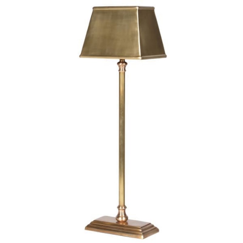 Webb House - Antique Brass Lamp