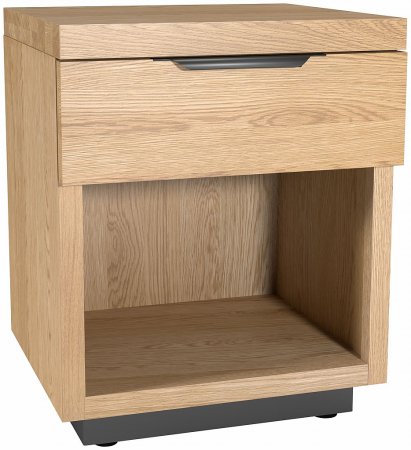 Webb House - Hex 1 Drawer Bedside Cabinet