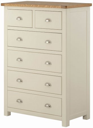 Webb House - Hartford Painted 4+2 Chest of Drawers