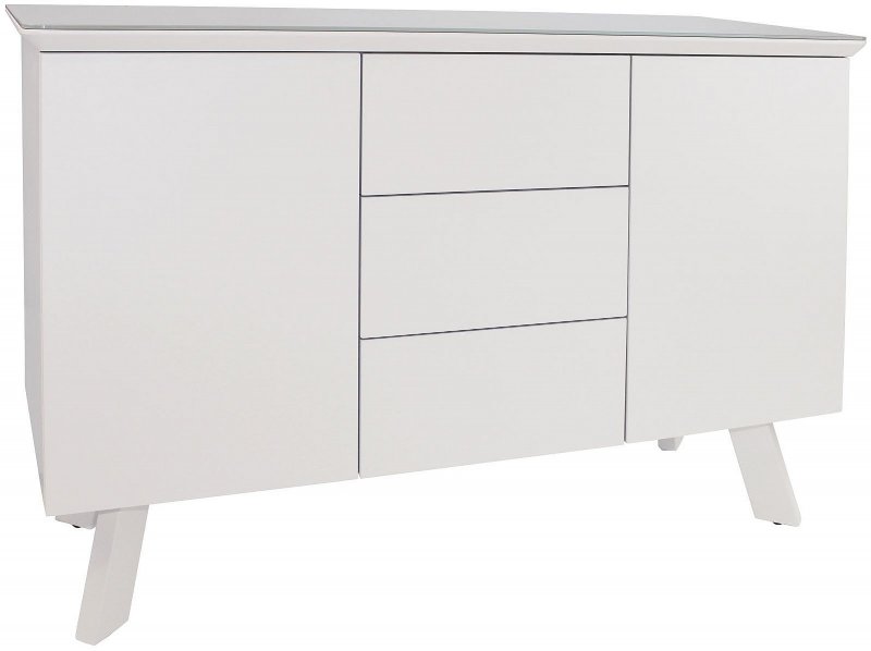 Webb House - Flux Small Sideboard White 