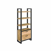 3990/Classic-Furniture/Fusion-Bookcase-with-Drawers