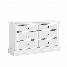3913/Corndell/Bordeaux-6-Drawer-Wide-Chest