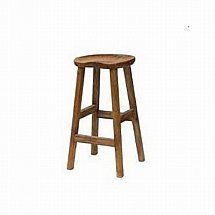 4425/Bluebone/Chunky-Teak-Bar-Stool-LAW94