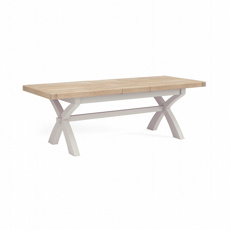 Corndell - Salcombe Cross Leg Ext Dining Table