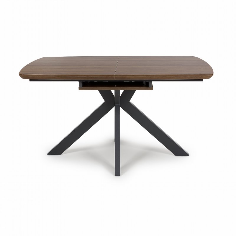 Furniture Link - Boston Extending Dining Table in Smoked Oak