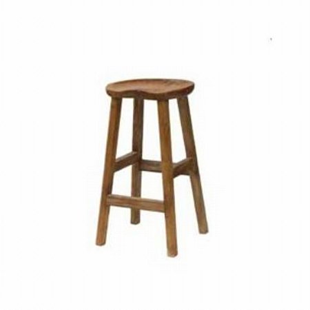 Bluebone - Chunky Teak Bar Stool LAW94